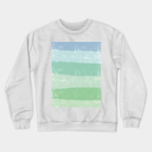 Three stripes texture/pattern print pallet horizontal Crewneck Sweatshirt